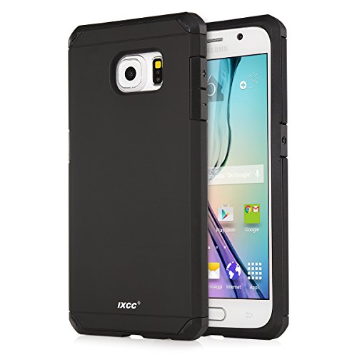 0731882145328 - IXCC ARMOR SERIES DUAL-LAYER CASE FOR SAMSUNG GALAXY S6 (BLACK)