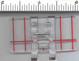 0732212223495 - JANOME BORDER GUIDE SEWING MACHINE FOOT
