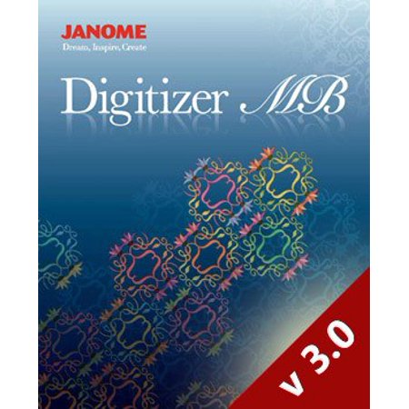 0732212228230 - JANOME DIGITIZER JR. TO DIGITIZER MB EMBROIDERY SOFTWARE UPGRADE