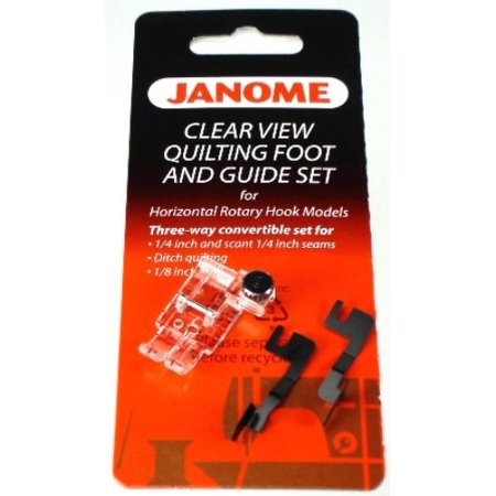 0732212269097 - JANOME CLEAR VIEW QUILTING FOOT AND GUIDE SET