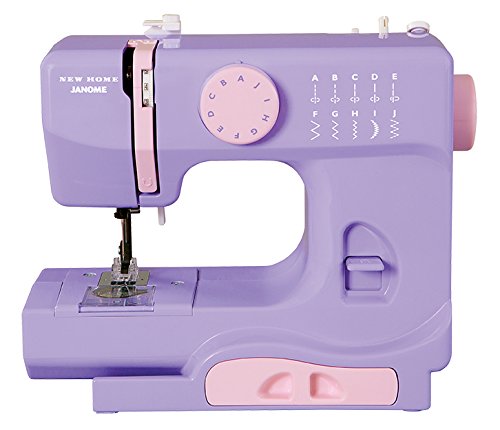 0732212308789 - JANOME NEW HOME PORTABLE SEWING MACHINE, LADY LILAC