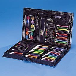 0732240345923 - GENERIC O-8-O-2965-O RYING C A CONVIENENT ENENT C ARTIST ART SET ALL IN IN A C DELUXE 101 PCS ART SE CARRYING CASE NEW S YOUNG KIDS YOUNG HX-US5-16MAR28-1662