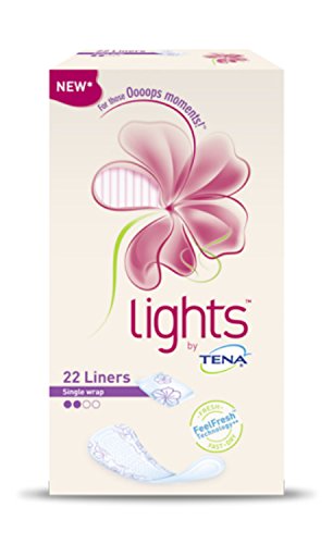 7322540808667 - LIGHTS BY TENA LINERS - (90ML) SINGLE-WRAPPED BY TENA
