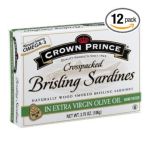0073230000102 - CROSSPACKED BRISLING SARDINES IN OLIVE OIL CANS