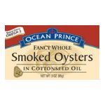 0073230001659 - FANCY WHOLE SMOKED OYSTERS IN COTTONSEED OIL
