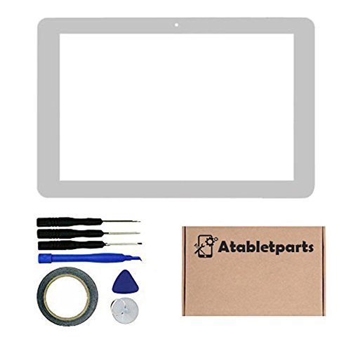 0732330704685 - ATABLETPARTS NEW WHITE TOUCH SCREEN DIGITIZER PANEL FOR INSIGNIA FLEX NS-P16AT08 8 INCH TABLET PC