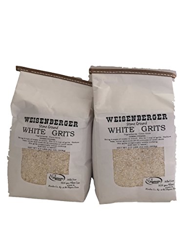 0732341346140 - WEISENBERGER MILLS SOUTHERN WHITE GRITS NON GMO - A KY PROUD PRODUCT 2LB EA PKG 2 PACKS