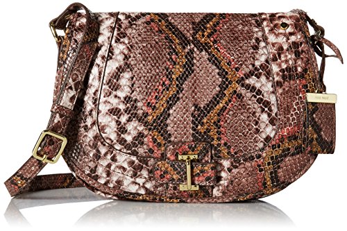 0732435091598 - NINE WEST IN THE LOOP CROSS BODY, INDIAN CORAL SNAKE, ONE SIZE