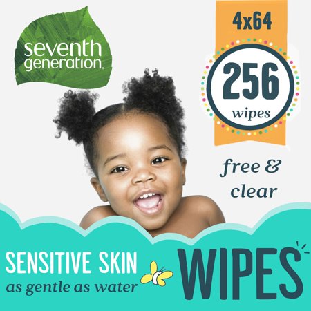 0732913342198 - BABY FREE AND CLEAR WIPES REFILL 256 UNSCENTED WIPES