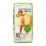 0732913440139 - CHLORINE FREE DIAPERS EXTRA LARGE 30 DIAPERS