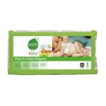 0732913440221 - BABY DIAPERS FREE & CLEAR STAGE 1 8 44 DIAPERS 14 LB