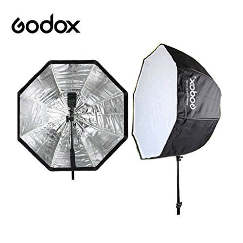 0733180301451 - GODOX OCTAGON SOFTBOX 80CM/31.5 INCH UMBRELLA REFLECTOR PHOTOGRAPHIC LIGHTING DIFFUSER FOR STUDIO FLASH SPEEDLIGHT
