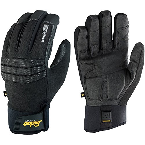 7332515154422 - SNICKERS 95790404007 DRY WEATHER GLOVES, 7, BLACK