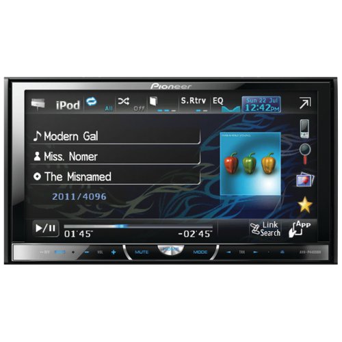 7332779387697 - PIONEER AVH-P4400BH 2-DIN MULTIMEDIA DVD RECEIVER WITH 7 WIDESCREEN TOUCH PANEL DISPLAY, BUILT-IN BLUETOOTH, AND HD RADIO™ TUNER