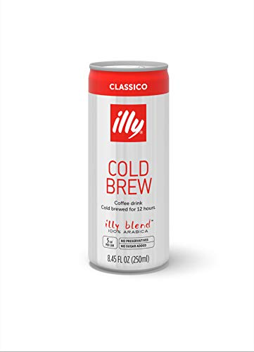 0733411031355 - ILLY READY TO DRINK COFFEE, CLASSICO COLD BREW, 8.5 OUNCE