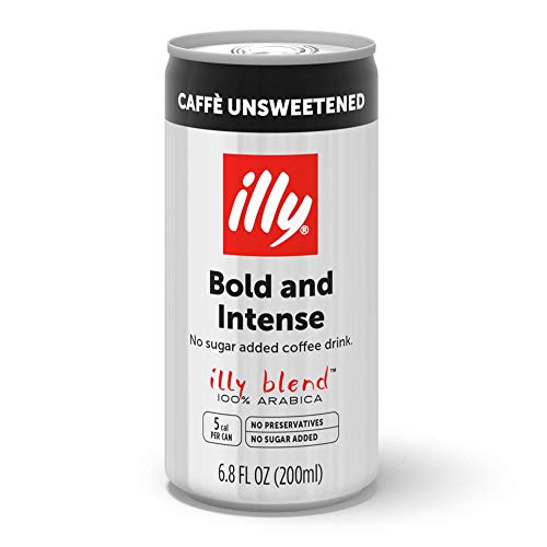 0733411705218 - ILLY READY TO DRINK CAFFE UNSWEETENED, SUGAR FREE READY TO DRINK COFFEE, 6.8 FL OZ (PACK OF 4)