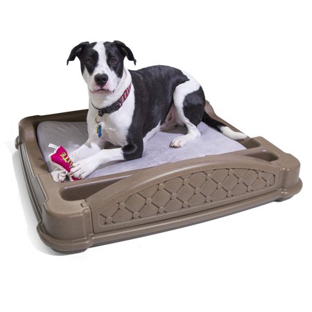 0733538592999 - STEP2 CLOSE ’N’ COZY HIDEAWAY DOG BED | PET BED | BROWN