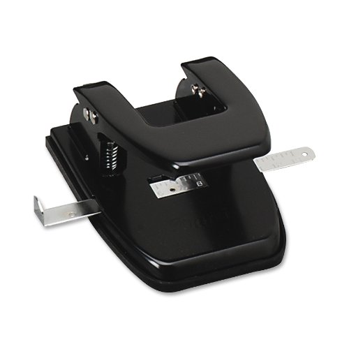 7336117872029 - HOLE PUNCHER, 2HP, 1/4-INCH SIZE, 2-3/4-INCH CENTER, 30 SHEET CAPACITY, BLACK