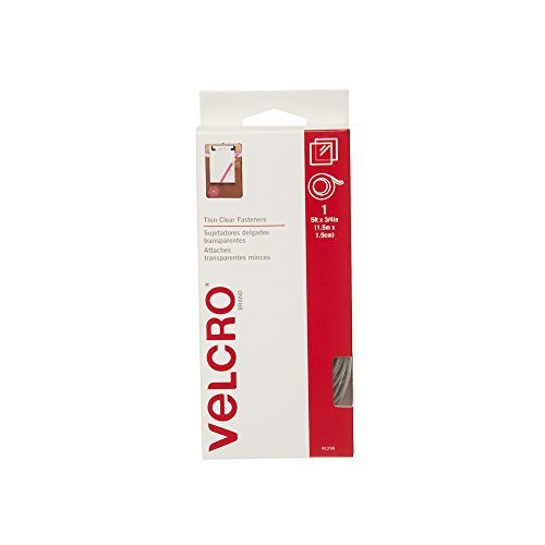 7336117875587 - VELCRO BRAND - STICKY BACK - 5' X 3/4 TAPE - CLEAR COLOR: CLEAR SIZE: 5 FEET MODEL: 91299 (HARDWARE & TOOLS STORE)