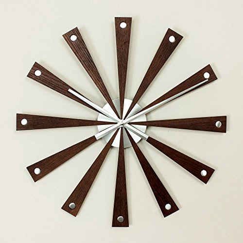 0733632080576 - GEORGE NELSON ROMER 19.25 IN. WALL CLOCK