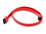7337331968741 - MONOPRICE 108784 18-INCH SATA 6GBPS CABLE WITH LOCKING LATCH, RED