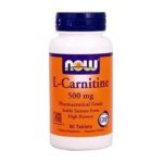 0733739000743 - L-CARNITINE 500 MG,60 COUNT