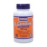 0733739000750 - ACETYL-L CARNITINE 500 MG,50 COUNT