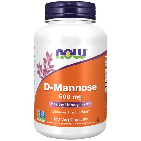 0733739028112 - D-MANNOSE 500 MG,120 COUNT