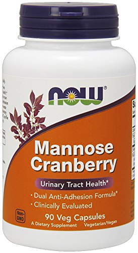 0733739028143 - NOW FOODS MANNOSE CRANBERRY URINARY TRACT HEALTH, VEGGIE CAPSULES, 90 EA