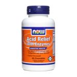 0733739029836 - ACID RELIEF WITH ENZYMES 60 CHEWABLES 60 CHEWABLES
