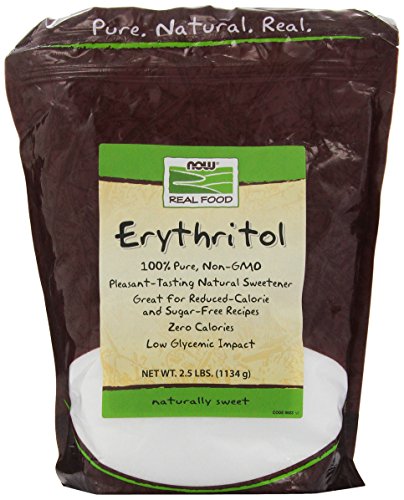 0733739069238 - NOW FOODS ERYTHRITOL POWDER 100% PURE 2.5 LB