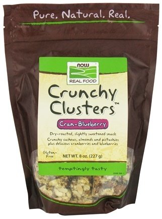 0733739070081 - REAL FOOD CRUNCHY CLUSTERS CRAN-BLUEBERRY