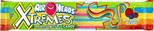 0073390008383 - XTREMES SWEETLY SOUR BELTS RAINBOW BERRY