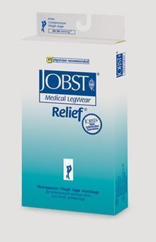 0733949169216 - JOBST 114210 JOBST RELIEF 20-30 THIGH-HI BEIGE LARGE SIICONE BAND 1 EACH BY JOBST