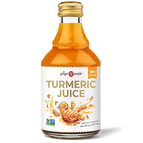 0734027901711 - FIJI TURMERIC JUICE BY THE GINGER PEOPLE, 8 OZ GLASS BOTTLE (PACK OF 1)