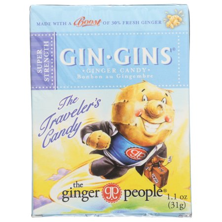 0734027902039 - GIN GINS BOOST ULTRA STRENGTH CANDY TRAVEL SIZE