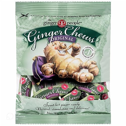 0734027950481 - ORIGINAL CHEWY GINGER CANDY BY THE GINGER PEOPLE - INDIVIDUALLY WRAPPED HEALTHY CANDY - ORIGINAL GINGER FLAVOR, 5 OZ BAG (PACK OF 48)