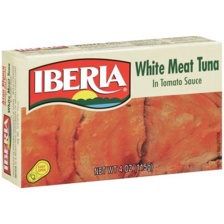 0734439245670 - IBERIA WHITE MEAT TUNA IN TOMATO SAUCE, 4 OZ, ATUN EN SALSA DE TOMATE