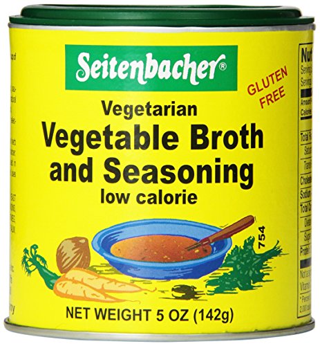 0734492703452 - SEITENBACHER VEGETARIAN VEGETABLE BROTH AND SEASONING, 5-OUNCE CANS (PACK OF 6)