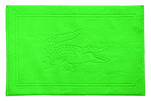 0734737282759 - LACOSTE CROC TUB MAT, ONE SIZE, GLADE