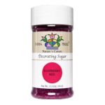 0734865102523 - NATURE'S COLORS DECORATING SUGARS RASPBERRY RED