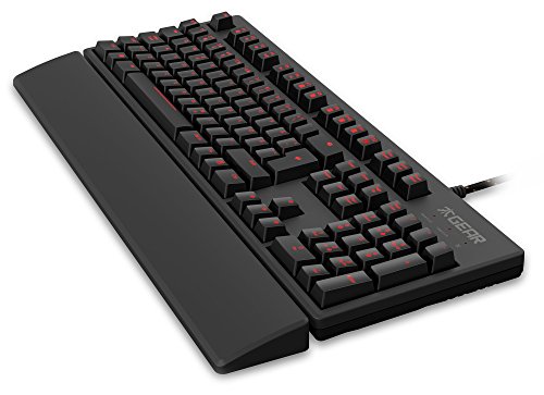 7350041088301 - FNATIC GEAR RUSH LED BACKLIT MECHANICAL PRO GAMING KEYBOARD WITH RED MX CHERRY SWITCHES, US LAYOUT