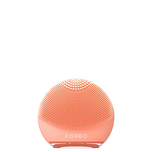 7350120791344 - FOREO LUNA 4 GO FACE CLEANSING BRUSH & FIRMING FACE MASSAGER | PREMIUM FACE CARE | ENHANCES ABSORPTION OF FACIAL SKIN CARE PRODUCTS | SIMPLE SKIN CARE TOOLS | FOR ALL SKIN TYPES, PEACH PERFECT