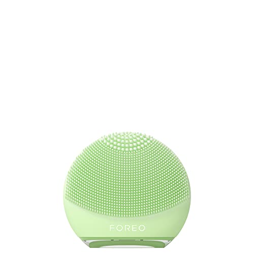 7350120791351 - FOREO LUNA 4 GO FACE CLEANSING BRUSH & FIRMING FACE MASSAGER | PREMIUM FACE CARE | ENHANCES ABSORPTION OF FACIAL SKIN CARE PRODUCTS | SIMPLE SKIN CARE TOOLS | FOR ALL SKIN TYPES, PISTACHIO