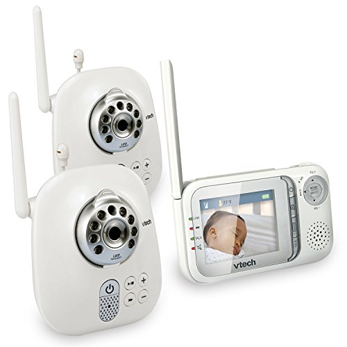0735078024176 - VTECH VM321-2 SAFE & SOUND VIDEO BABY MONITOR WITH NIGHT VISION AND TWO CAMERAS