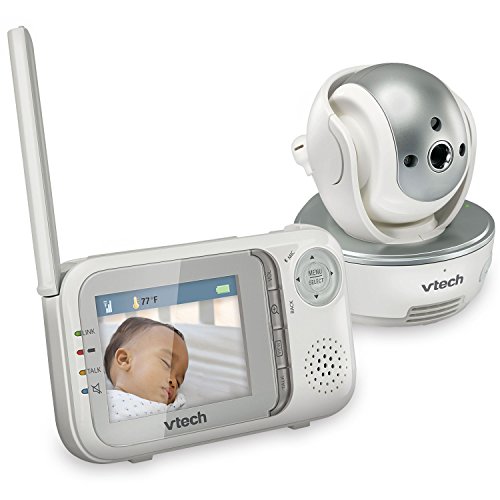 0735078028648 - VTECH VM333 SAFE & SOUND VIDEO BABY MONITOR WITH NIGHT VISION, PAN/TILT/ZOOM AND TWO-WAY AUDIO