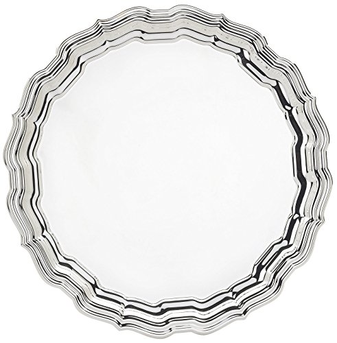 0735092060211 - CHIPPENDALE SILVER PLATED 14 TRAY