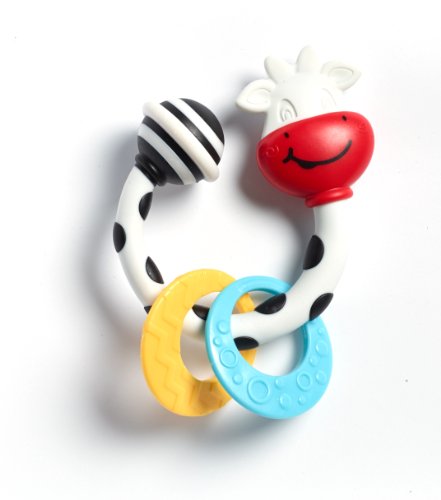 0735259004638 - TINY LOVE SMARTS TEETHER RATTLE, COW
