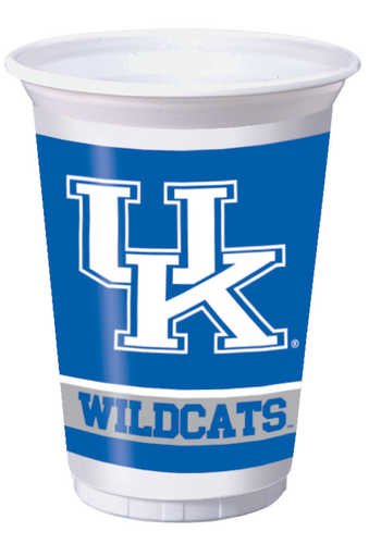 0073525953298 - CREATIVE CONVERTING KENTUCKY WILDCATS PRINTED 20 OZ. PLASTIC CUPS (8 COUNT)
