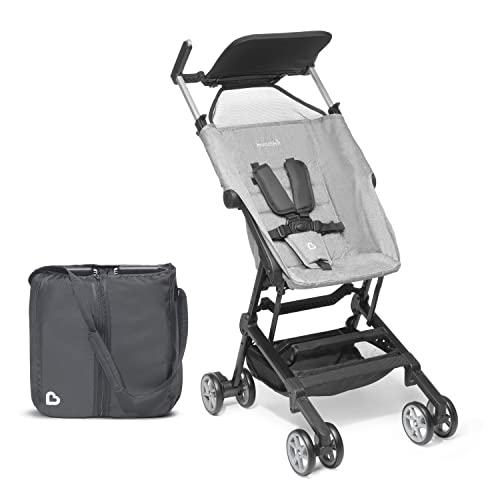 0735282109492 - MUNCHKIN SPARROW ULTRA COMPACT LIGHTWEIGHT TRAVEL STROLLER FOR BABIES & TODDLERS, GREY